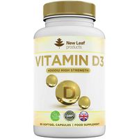 New Leaf Vitamin D3 Capsules